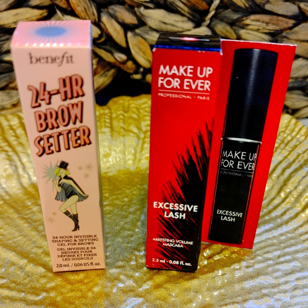 MASCARA/BROW SETTER BUNDLE-MAKE UP FOREVER, BENEFIT